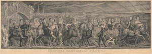 Les pèlerins de Canterbury - William Blake