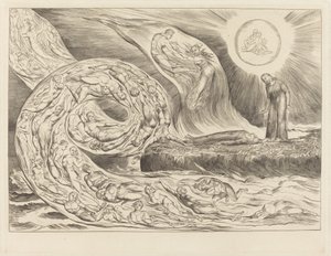 Le Cercle des Luxurieux; Paolo et Francesca - William Blake