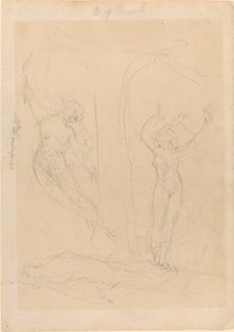 La fille des hommes devient une sirène - William Blake