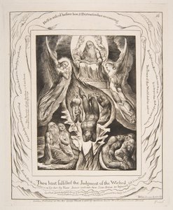La Chute de Satan, des Illustrations du Livre de Job, 1825-26 - William Blake