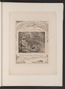 Le Seigneur répondant à Job du tourbillon - William Blake