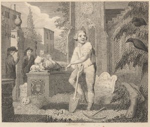 Les Corbeaux, le Sacristain et le Ver de Terre - William Blake