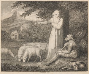 Le berger et le philosophe - William Blake