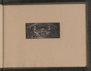 Thenot et Colinet mangent leur repas du soir - William Blake