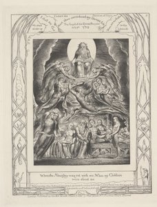 Quand le Tout-Puissant était encore avec moi, quand mes enfants étaient autour de moi - William Blake