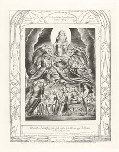 Quand le Tout-Puissant était encore avec moi, quand mes enfants étaient autour de moi - William Blake