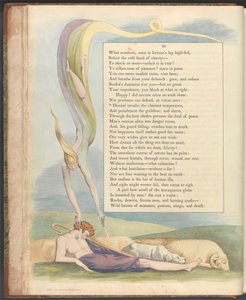 Les Pensées Nocturnes de Young, Page 10, "La Maladie envahit la plus chaste tempérance" - William Blake