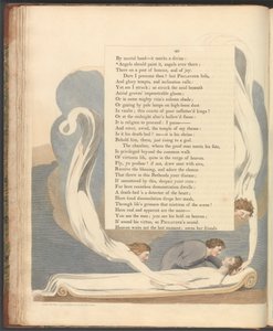 Pensées nocturnes de Young, page 40, "Les anges devraient le peindre, les anges toujours là" - William Blake