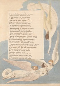 Les Pensées Nocturnes de Young, Page 41, Une Marque Radieuse ; le Lit de Mort du Juste - William Blake
