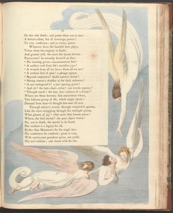 Les pensées nocturnes de Young, page 41, "Une marque radieuse, le lit de mort du juste" - William Blake