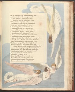 Les pensées nocturnes de Young, Page 41, Une marque radieuse, le lit de mort du juste - William Blake