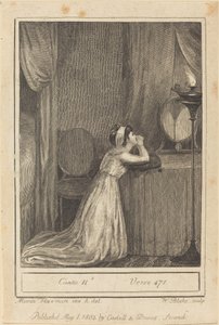 Chant II, Vers 471 - William Blake after Mary Ann Flaxman