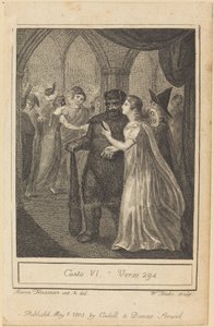 Chant VI, Vers 294 - William Blake after Mary Ann Flaxman