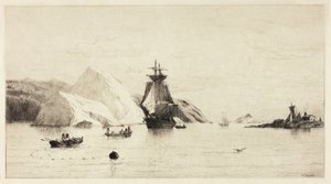 Paysage marin arctique