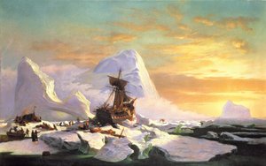 Écrasé dans la glace - William Bradford