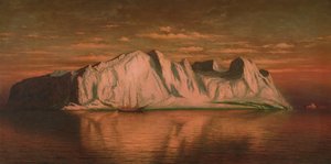 Glacier Muir, vers 1872