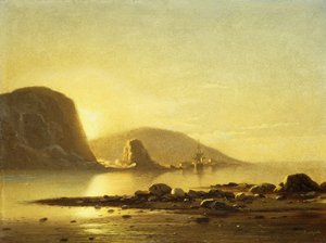 Crique au lever du soleil