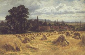 Un champ de maïs près de Cookham - William Bradley