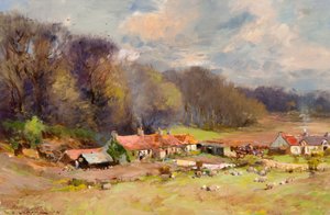 Bog Earn, Fife [ou Scène de Fife] - William Bradley Lamond