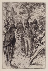 Un pauvre diable sans valeur - William Brassey (after) Hole