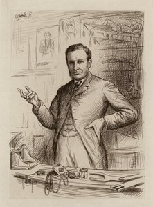 John Chiene, professeur de chirurgie - William Brassey (after) Hole