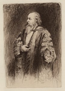 Sir Alexander Grant, Vice-Chancelier et Principal (gravure) - William Brassey (after) Hole