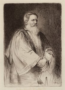 Sir Stafford Henry Northcote, Lord Rector - William Brassey (after) Hole