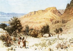 Le camp de David à En-Guédi
