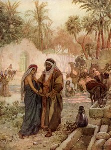 Éliézer et Rébecca au puits - William Brassey Hole