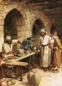 Jérémie et le potier - William Brassey Hole