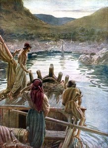 Jésus apparaît aux disciples au bord de la mer de Galilée - William Brassey Hole