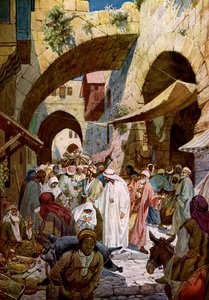 Jésus guérit une femme malade - William Brassey Hole