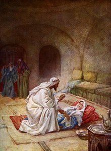 Jésus guérit une fille malade