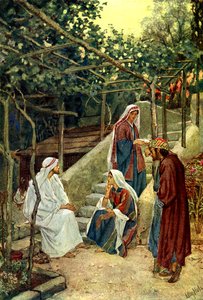 Jésus chez Marthe - William Brassey Hole