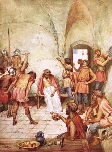 Jésus moqué par les soldats romains - William Brassey Hole
