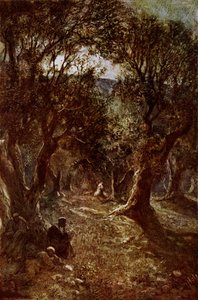 Jésus priant dans le jardin de Gethsémani - William Brassey Hole