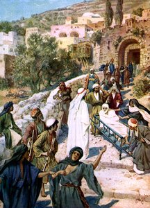 Jésus ressuscite le fils de la veuve de Naïn - William Brassey Hole