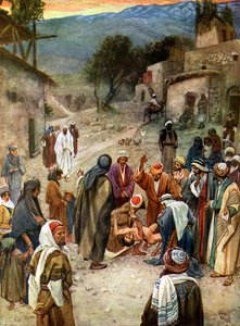 Jésus chasse un esprit mauvais - William Brassey Hole