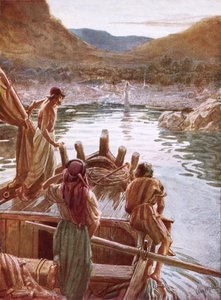 Jésus se montrant à Pierre et aux autres au bord de la mer de Galilée - William Brassey Hole