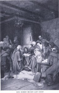La dernière cour du roi Robert Bruce, de l