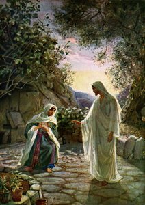 Marie Madeleine parle à Jésus ressuscité - William Brassey Hole