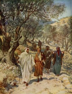 Philippe et Nathanaël deviennent disciples de Jésus - William Brassey Hole