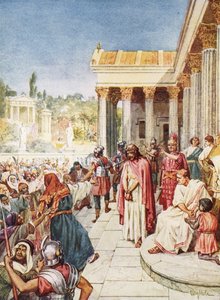 Pilate livrant Jésus pour être crucifié - William Brassey Hole