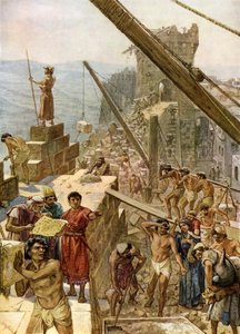 Reconstruction des murs de Jérusalem sous Néhémie - Bible