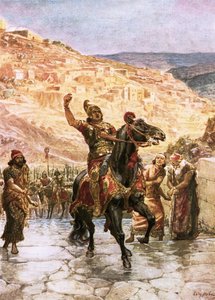 Le Rabshakeh assyrien demandant la reddition de Jérusalem - William Brassey Hole