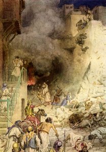 La destruction de Jéricho - Bible - William Brassey Hole