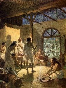 La mort des premiers-nés, le dernier des dix fléaux. - Bible - William Brassey Hole