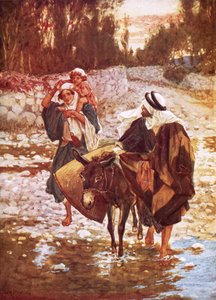La fuite en Égypte - William Brassey Hole