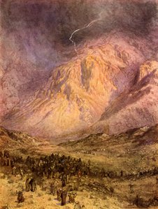 La remise de la loi sur le mont Sinaï - Bible