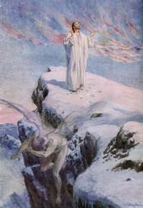 La tentation de Jésus - Bible - William Brassey Hole